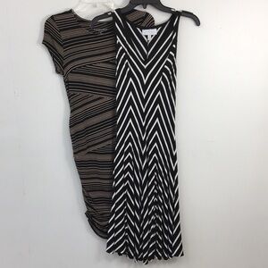 Liz Lange/Jessica Simpson Maternity Summer Midi Dress Bundle Size XS/S EXCELLENT